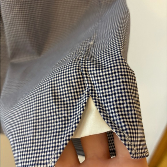 J. Crew Ludlow Cotton Checked Short Sleeve Top - Picture 7 of 7